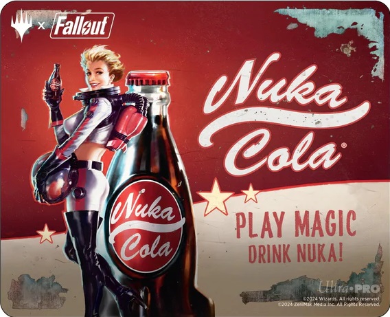 Fallout Nuka-Cola Mousepad (32.7cm × 27.6cm)