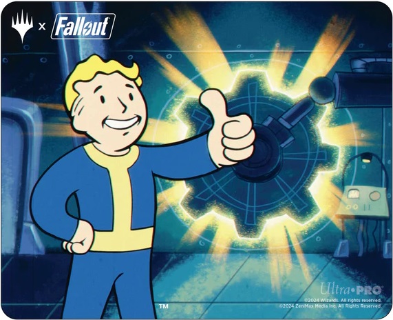 Fallout Sol Ring Mousepad (32.7cm × 27.6cm)