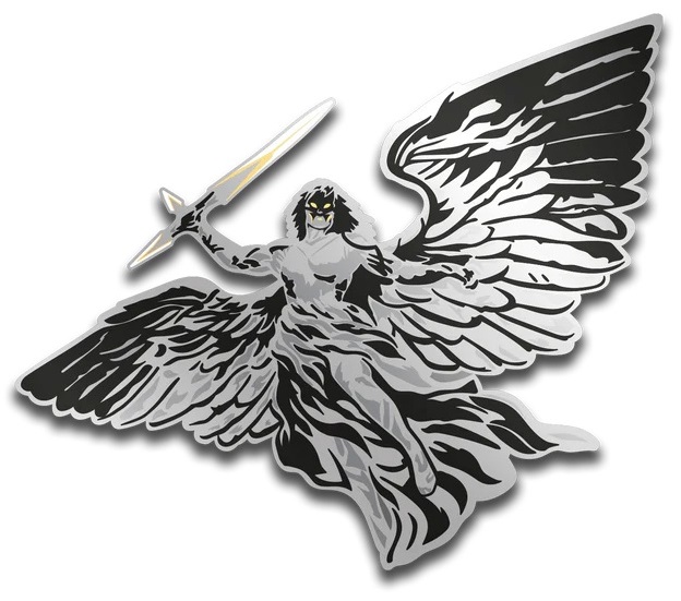 Pinfinity Secret Lair: Platinum Angel Pin