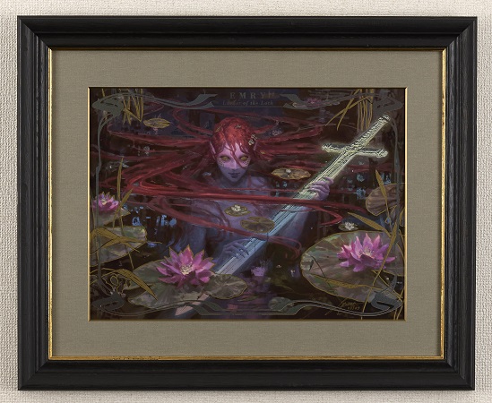Emry, Lurker of the Loch (Giclée 2/9) by Livia Prima from Throne of Eldraine