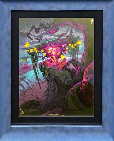 Indatha Triome (Giclée 24/25) by Robbie Trevino from Ikoria: Lair of Behemoths Variants