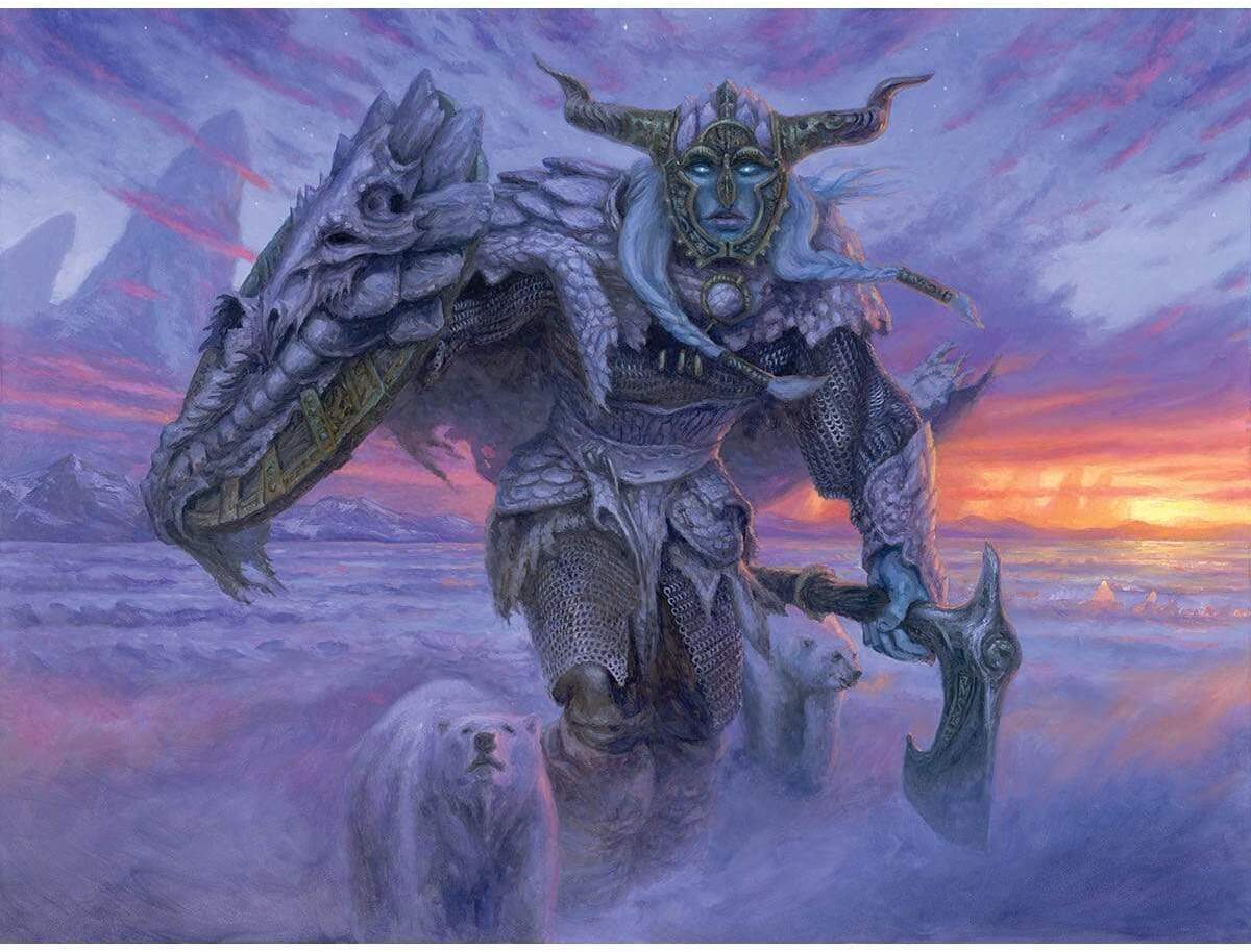 Rimeshield Frost Giant by Matt Stewart from Adventures in the Forgotten Realms (Backorder)
