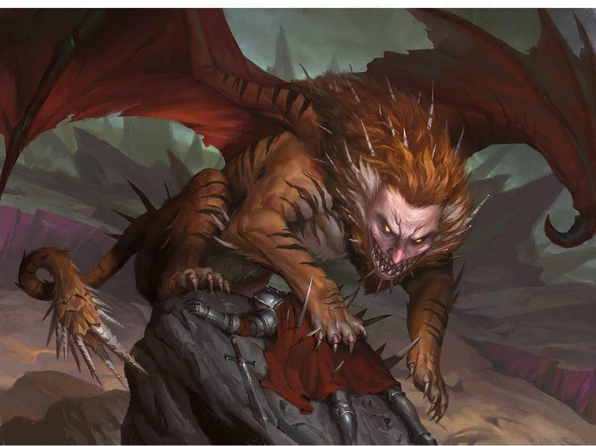 Manticore by Billy Christian from Adventures in the Forgotten Realms (Backorder)