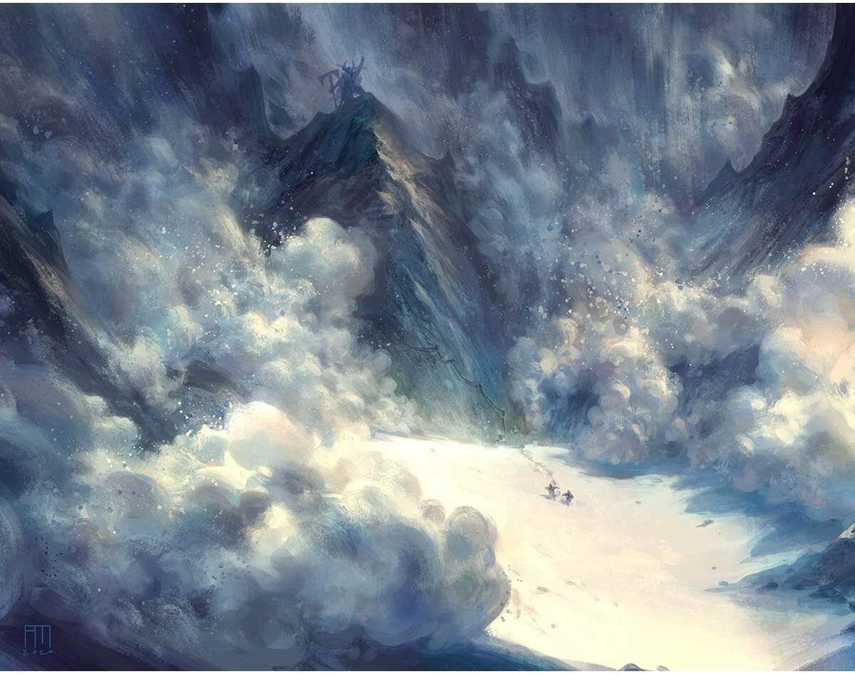 Ride the Avalanche by Andrew Mar from Adventures in the Forgotten Realms Commander (Backorder)