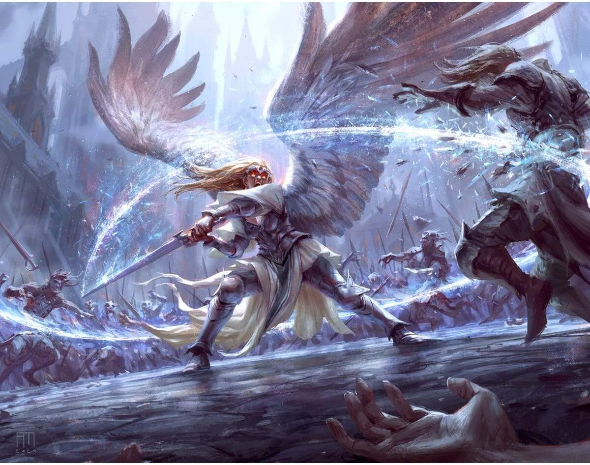 Angel of Glory's Rise by Andrew Mar from Innistrad: Midnight Hunt Commander (Backorder)