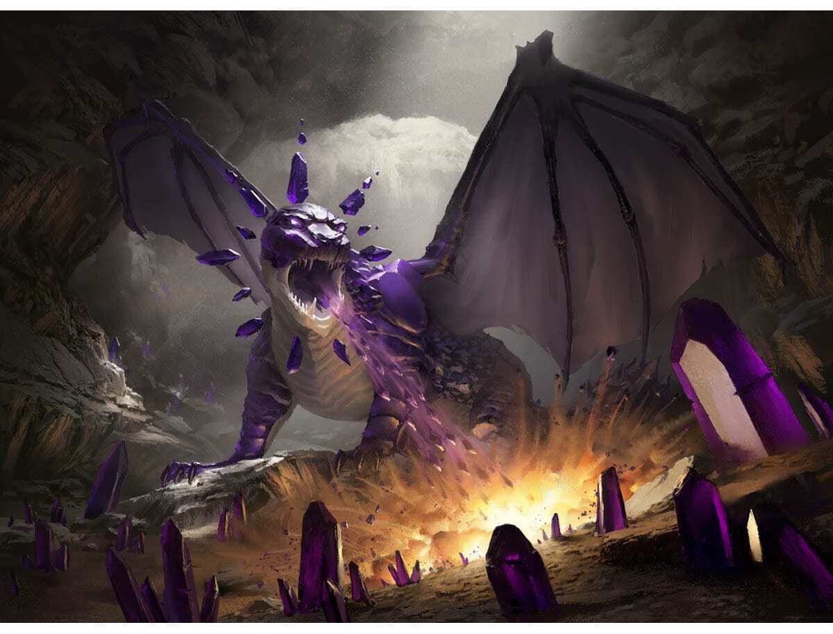 Amethyst Dragon by Piotr Dura from Commander Legends: Battle for Baldur's Gate (Backorder)
