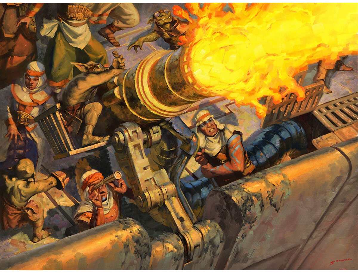 Mana Cannons by Sidharth Chaturvedi from Dominaria: United Commander (Backorder)