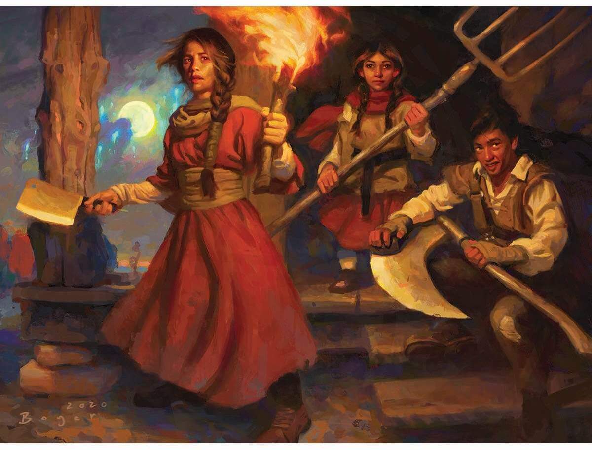 Homestead Courage by Colin Boyer from Innistrad: Midnight Hunt (Backorder)