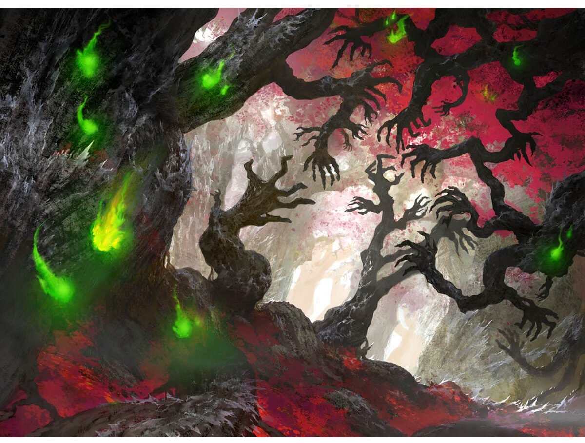 Dormant Grove by Kekai Kotaki from Innistrad: Crimson Vow (Backorder)