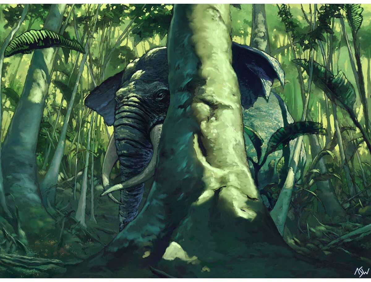 Elephant Ambush by Anthony S. Waters from Odyssey (Backorder)