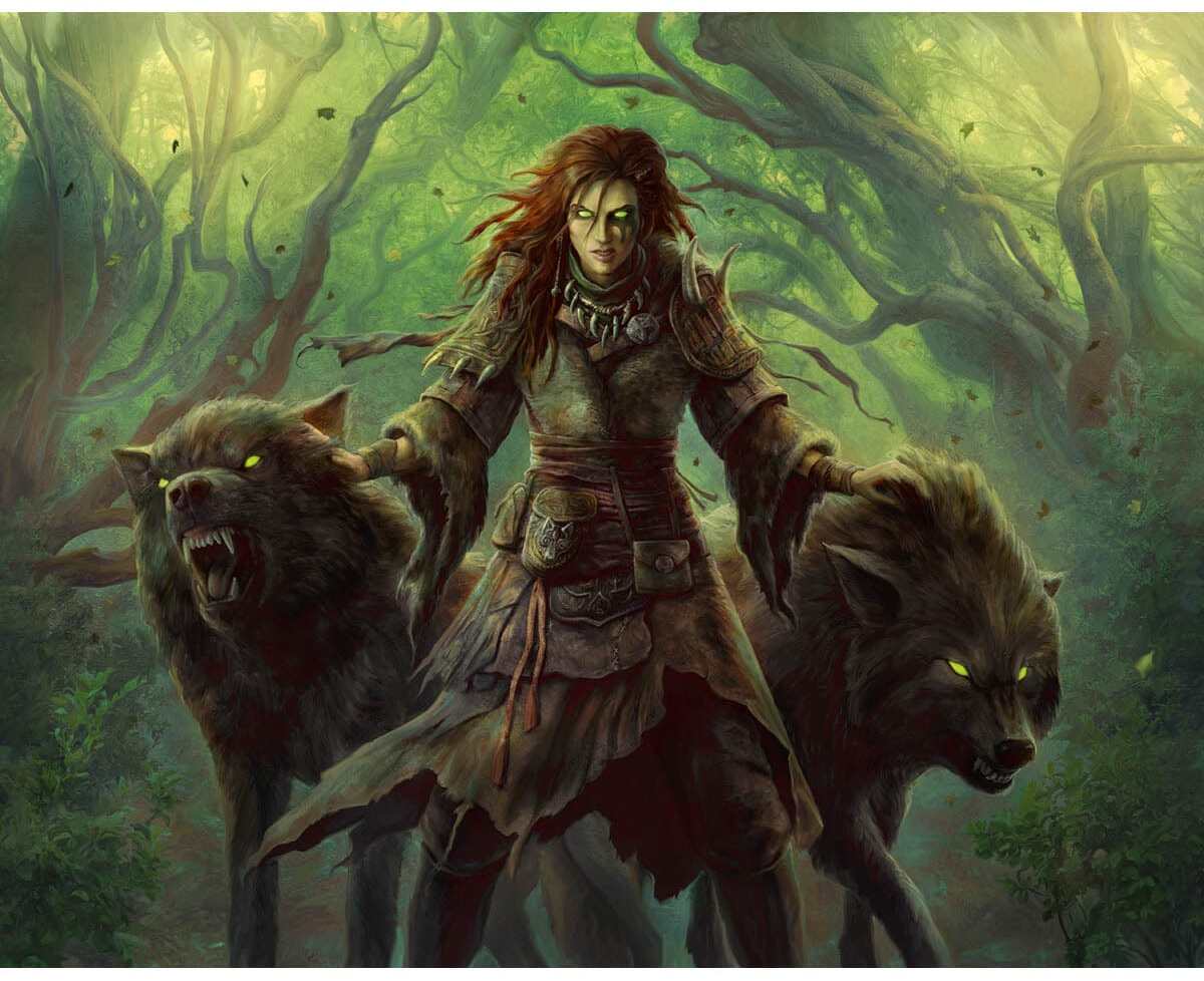 Faldorn, Dread Wolf Herald by Jason A. Engle from Commander Legends: Battle for Baldur's Gate Commander (Backorder)