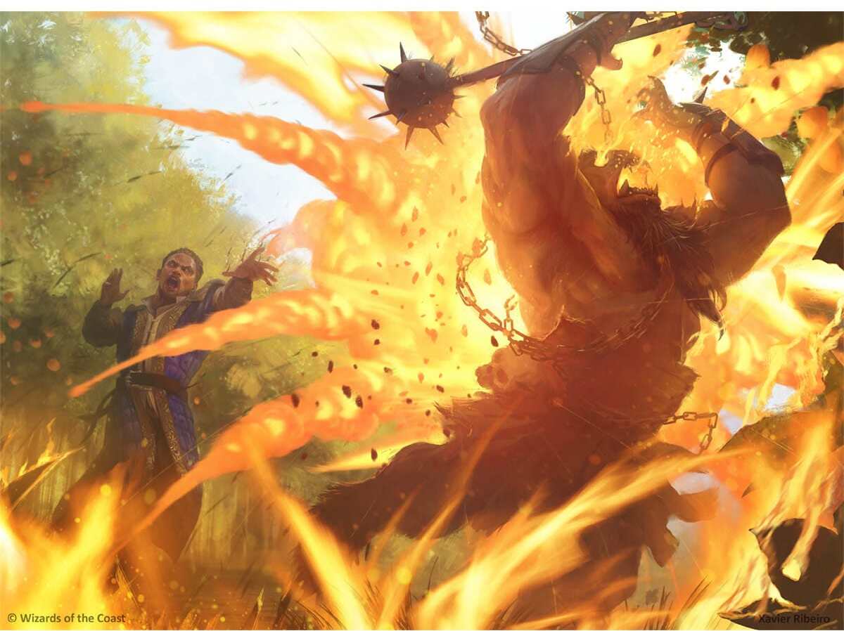 Fireball by Xavier Ribeiro from Commander Legends: Battle for Baldur's Gate (Backorder)