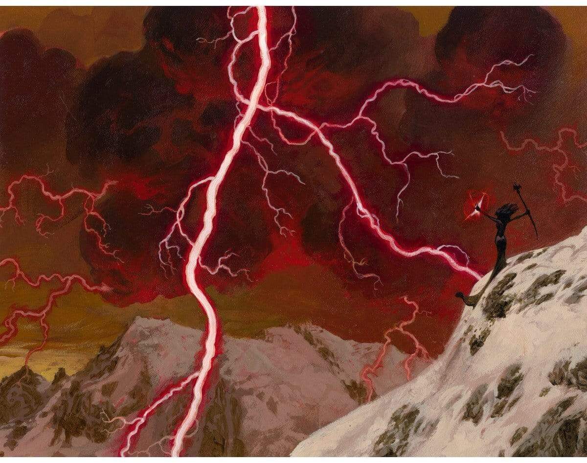 Lightning Bolt by Christopher Moeller from Magic 2010 (Backorder)