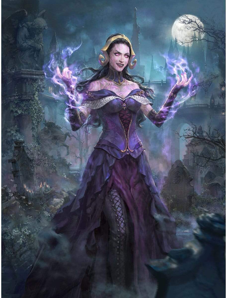 Liliana, the Necromancer by Livia Prima from Core Set 2019 (Backorder)