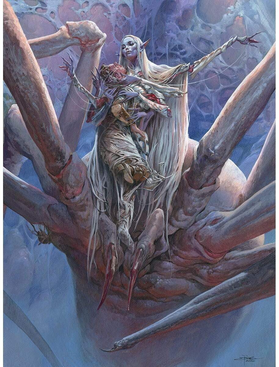 Lolth, Spider Queen by Jesper Ejsing from Adventures in the Forgotten Realms Variants