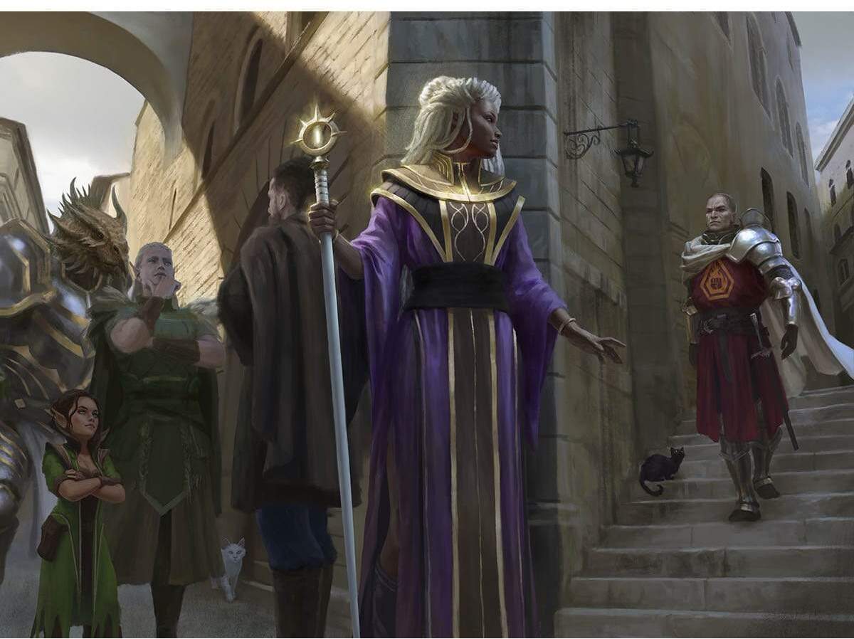 You See a Guard Approach by Mila Pesic from Adventures in the Forgotten Realms (Backorder)