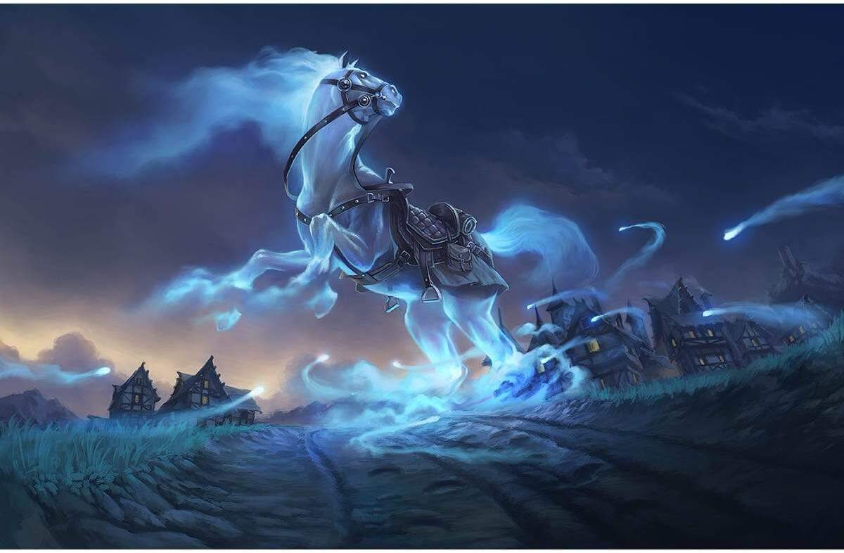 Phantom Steed by Brian Valeza from Adventures in the Forgotten Realms Commander (Backorder)