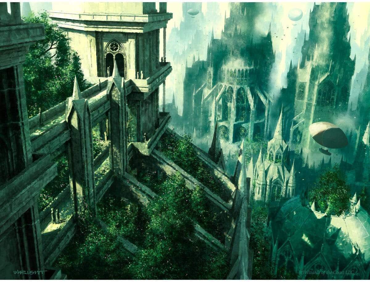 Forest by Richard Wright from Ravnica: City of Guilds (Backorder)