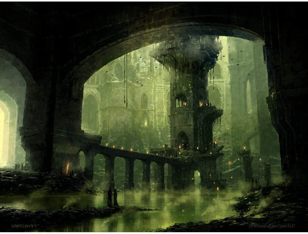 Swamp by Richard Wright from Ravnica: City of Guilds (Backorder)