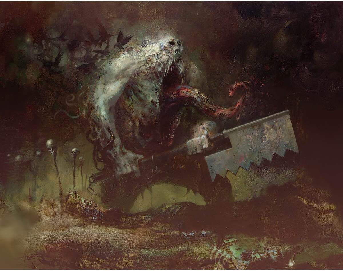 Ravenous Rotbelly by Nils Hamm from Innistrad: Midnight Hunt Commander (Backorder)