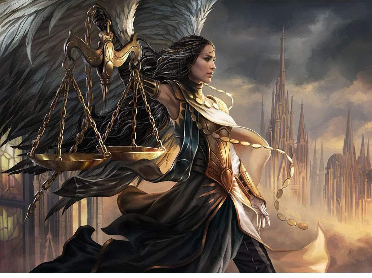Seraph of the Scales by Magali Villeneuve from Ravnica Allegiance (Backorder)