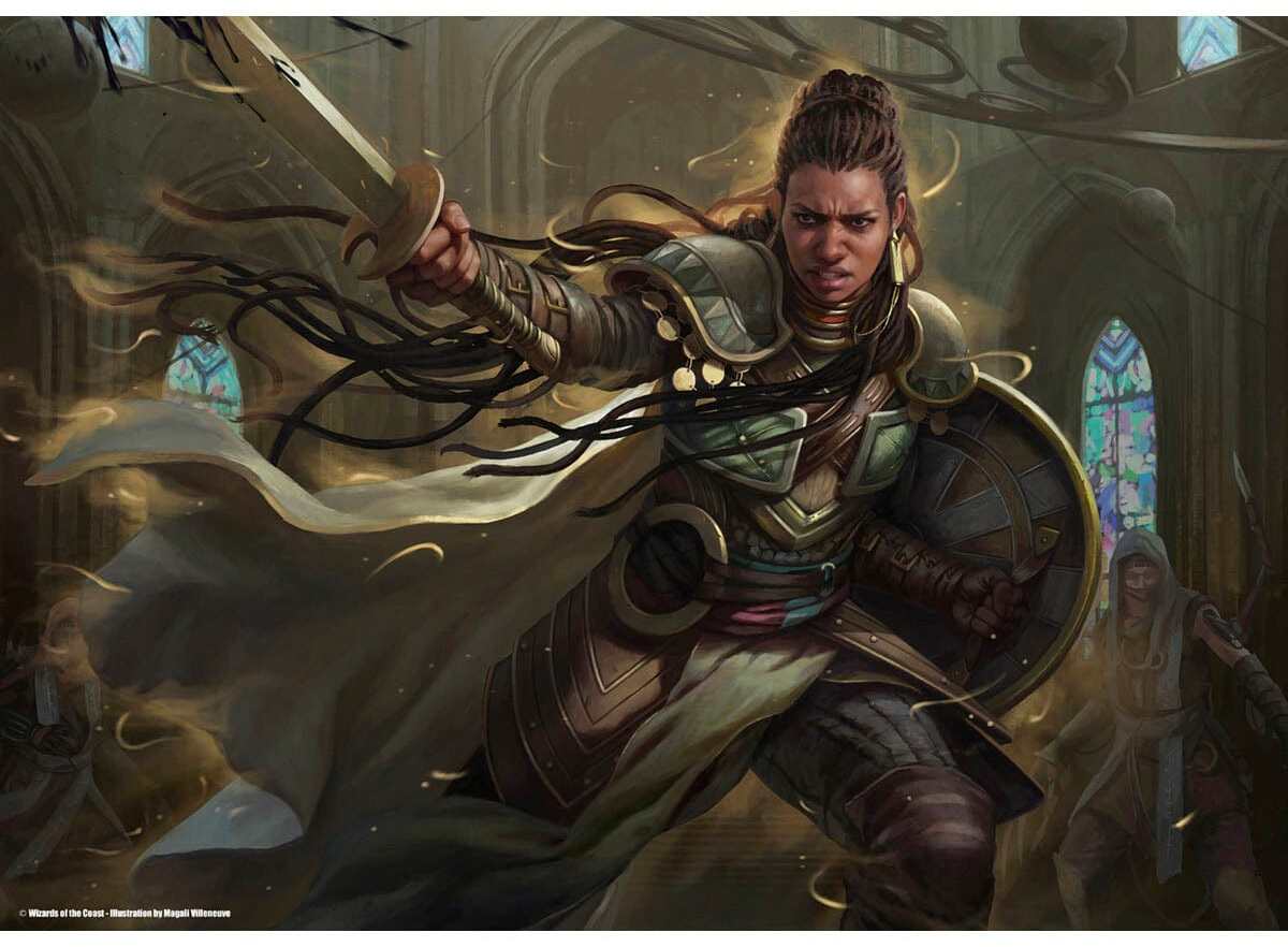 Shanna, Purifying Blade by Magali Villeneuve from Dominaria: United (Backorder)