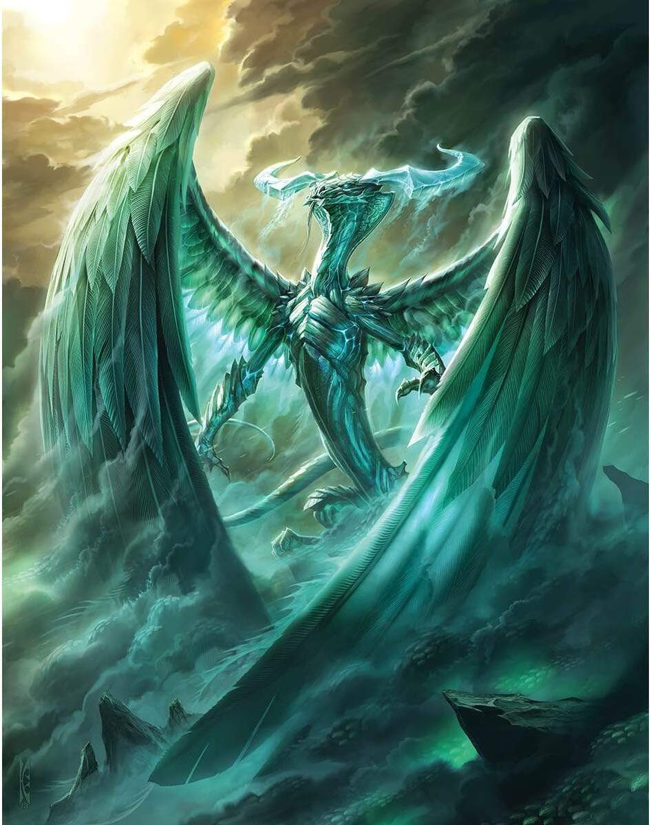 Ugin, the Spirit Dragon by Raymond Swanland from Fate Reforged