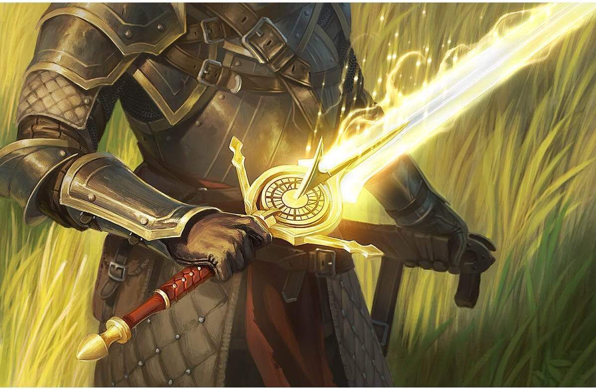 Sword of Hours by Brian Valeza from Adventures in the Forgotten Realms Commander (Backorder)