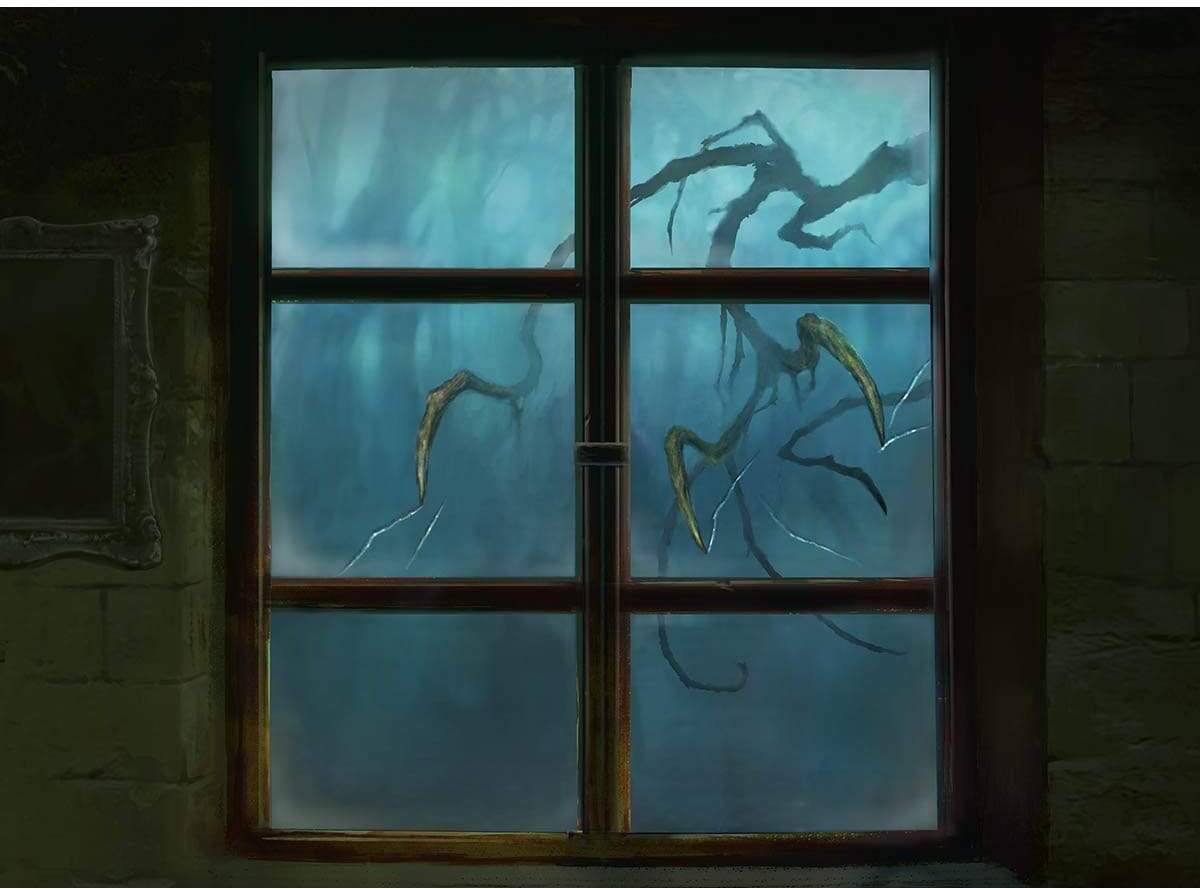 Tapping at the Window by Nils Hamm from Innistrad: Midnight Hunt (Backorder)
