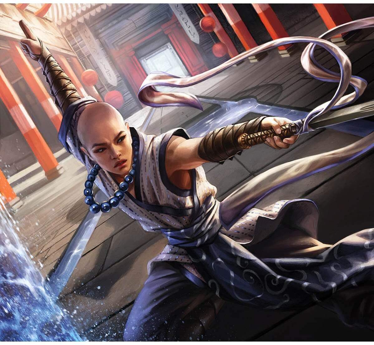 Monk Token by Magali Villeneuve from Fate Reforged (Backorder)