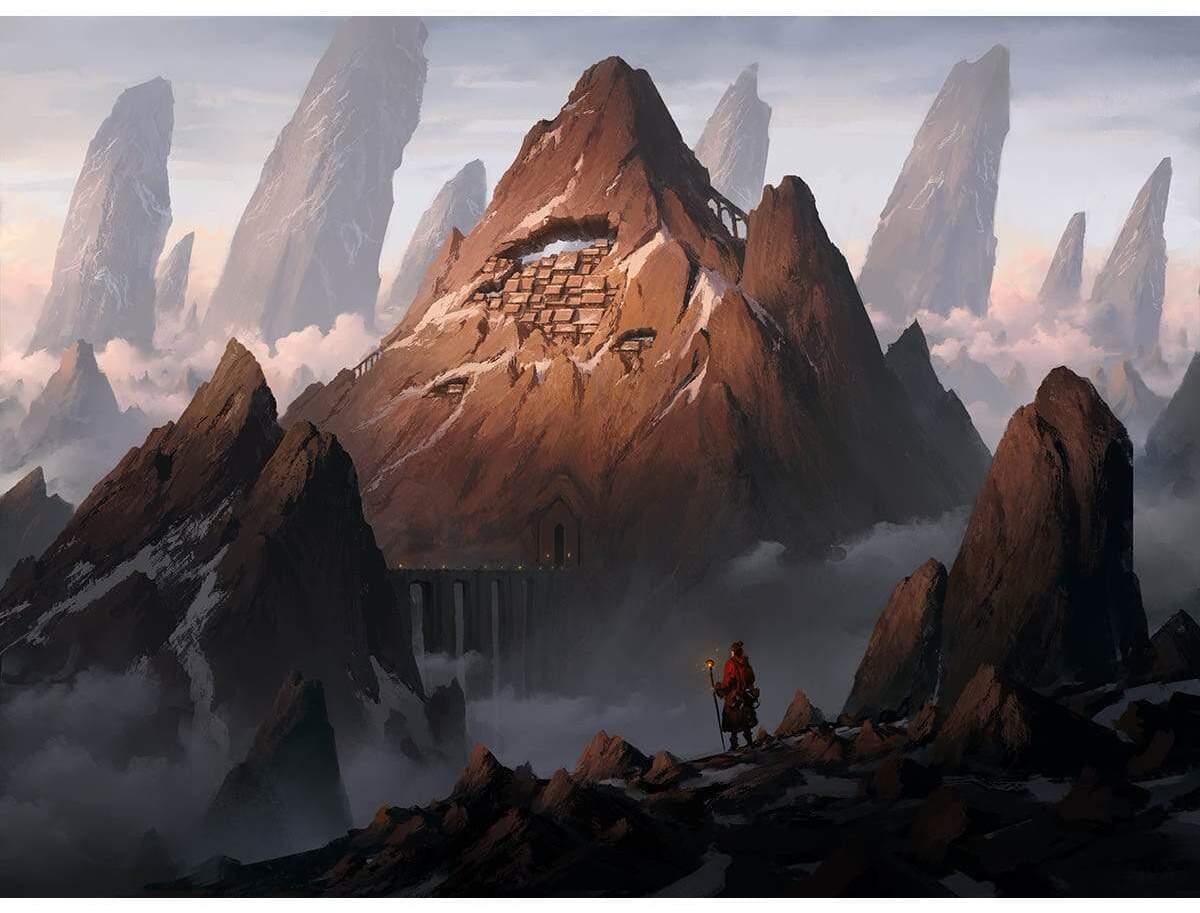 Mountain by Piotr Dura from Adventures in the Forgotten Realms (Backorder)