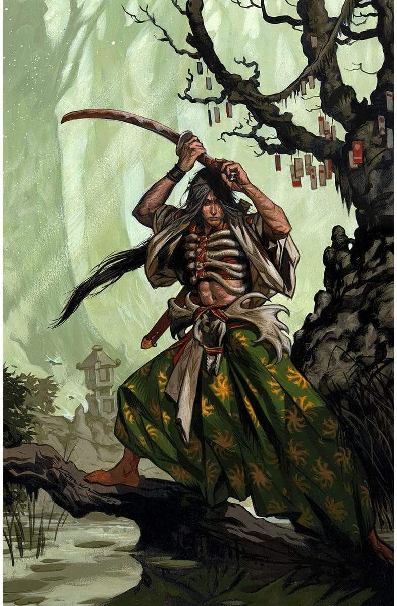 Isao, Enlightened Bushi by Christopher Moeller from Betrayers of Kamigawa (Backorder)