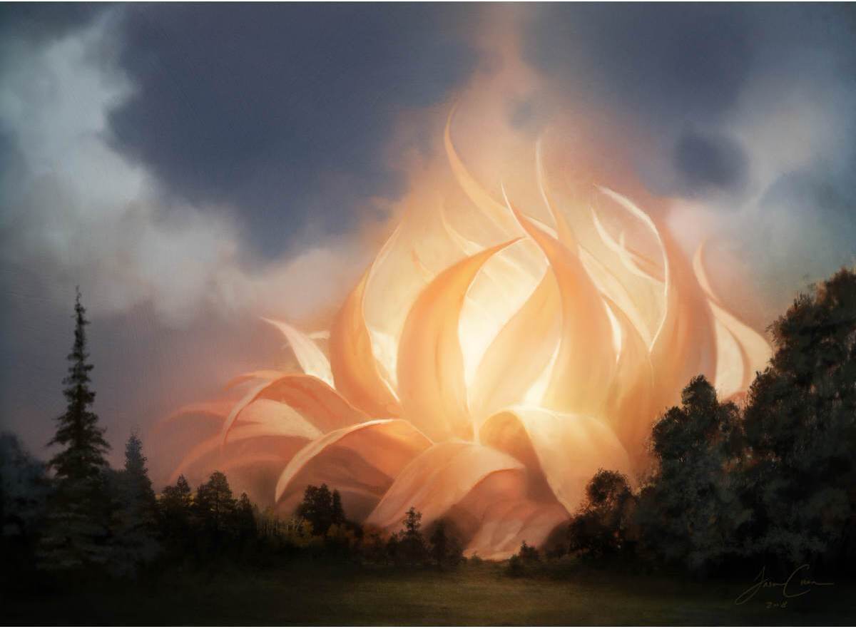 Sunpetal Grove by Jason Chan from Magic 2010 (Backorder)