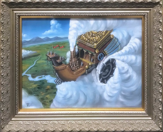 Soratami Cloud Chariot by Franz Vohwinkel from Saviors of Kamigawa