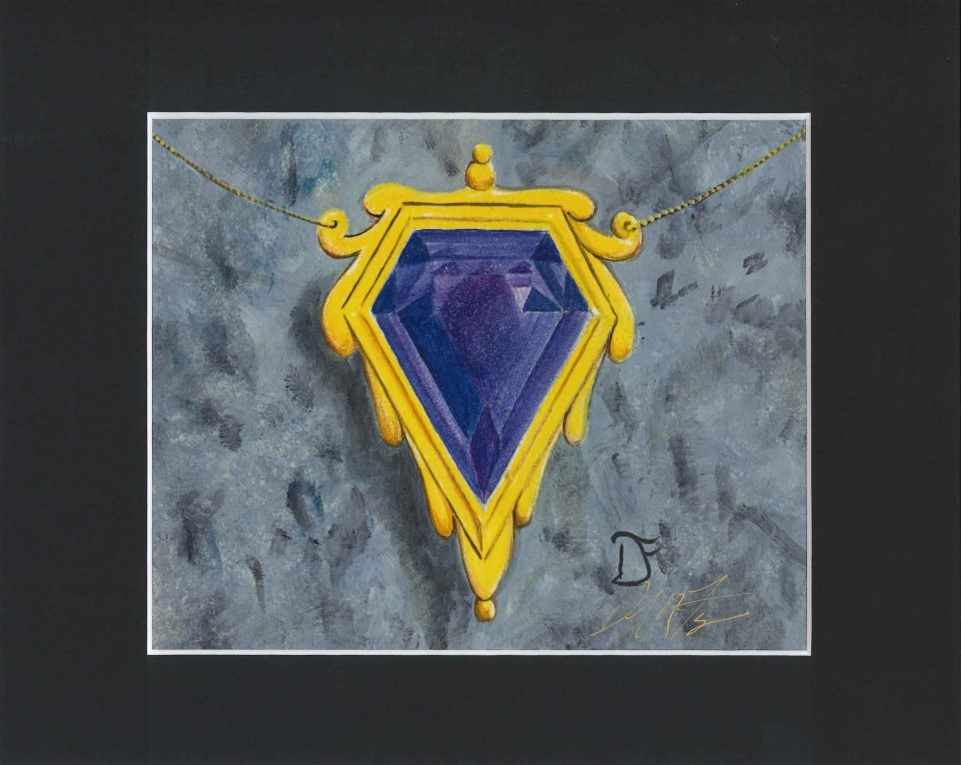 Mox Sapphire by Dan Frazier from Limited Edition Alpha