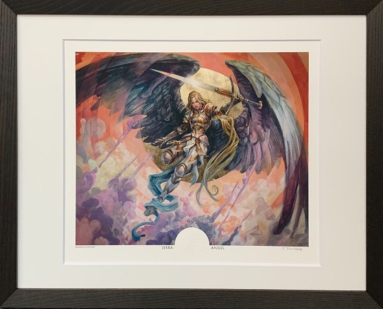 セラの天使 / Serra Angel ＆氷の干渉器 アートプリント　MTG MTG専門店|東京MTG】MTGカード・アート通販サイト