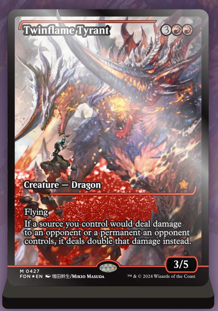 Twinflame Tyrant Slab Standee