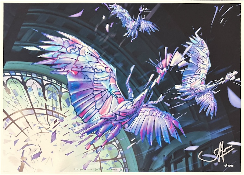 穏やかな霞（サイン入り）（John Avon）ラヴニカ：ギルドの都より