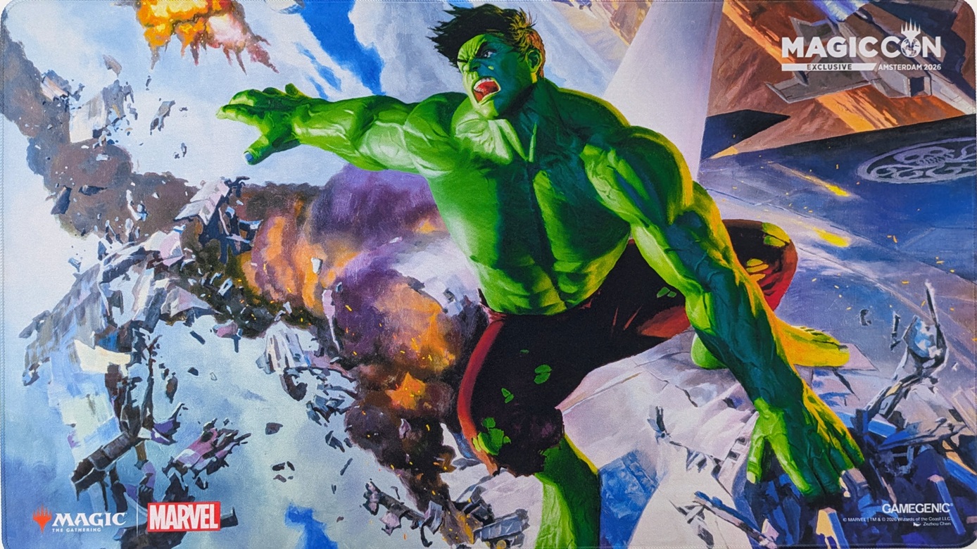 Hulk, Gamma Goliath (MagicCon Amsterdam 2026 Exclusive) Playmat (Stitched Edge)