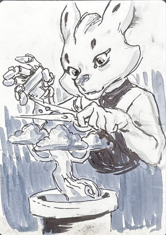 Julio Reynaアーティストプルーフ // 《有能な整備士/Hotshot Mechanic》