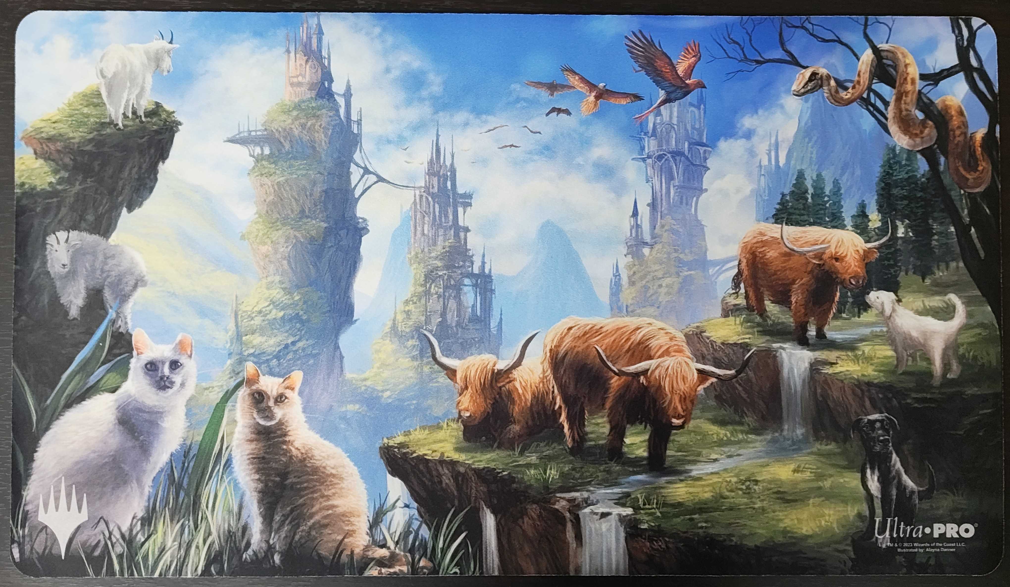 鳥獣保護区プレイマット