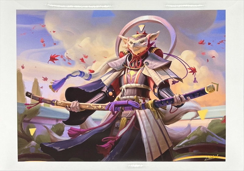 七ツ尾の導師（サイン入り）（Eelis Kyttanen）神河：輝ける世界より