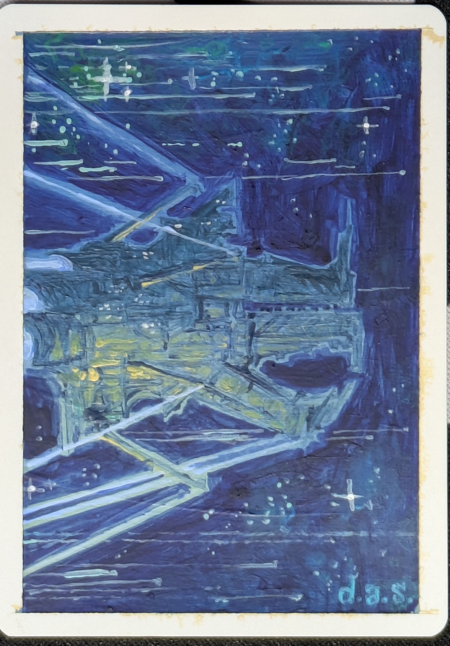 Danny Schwartz Artist Proof // Extinguisher Battleship