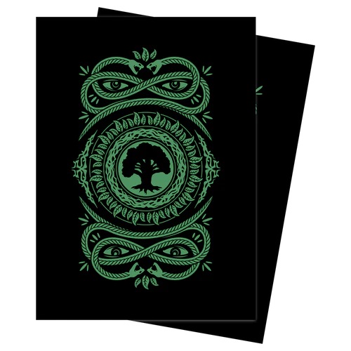 Mana 7 Forest Deck Protector Sleeves (100ct)