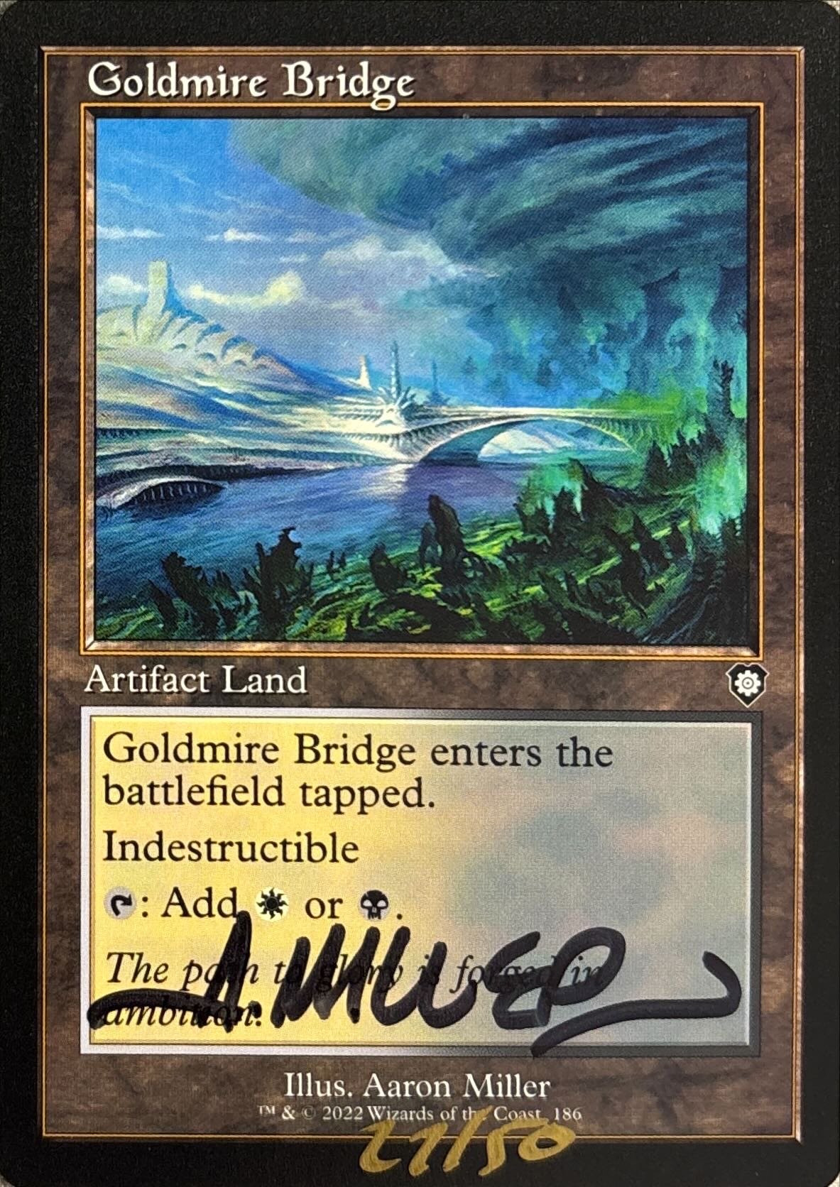 Goldmire Bridge アーティストプルーフ MTG専門店|東京MTG】MTGカード・アート通販サイト