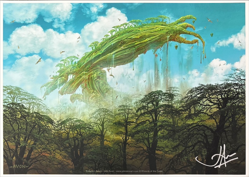 木霊の手の内（サイン入り）（John Avon）アルティメットマスターズより