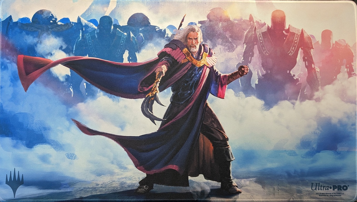 Urza, Lord High Artificer Playmat (Stitched Edge)