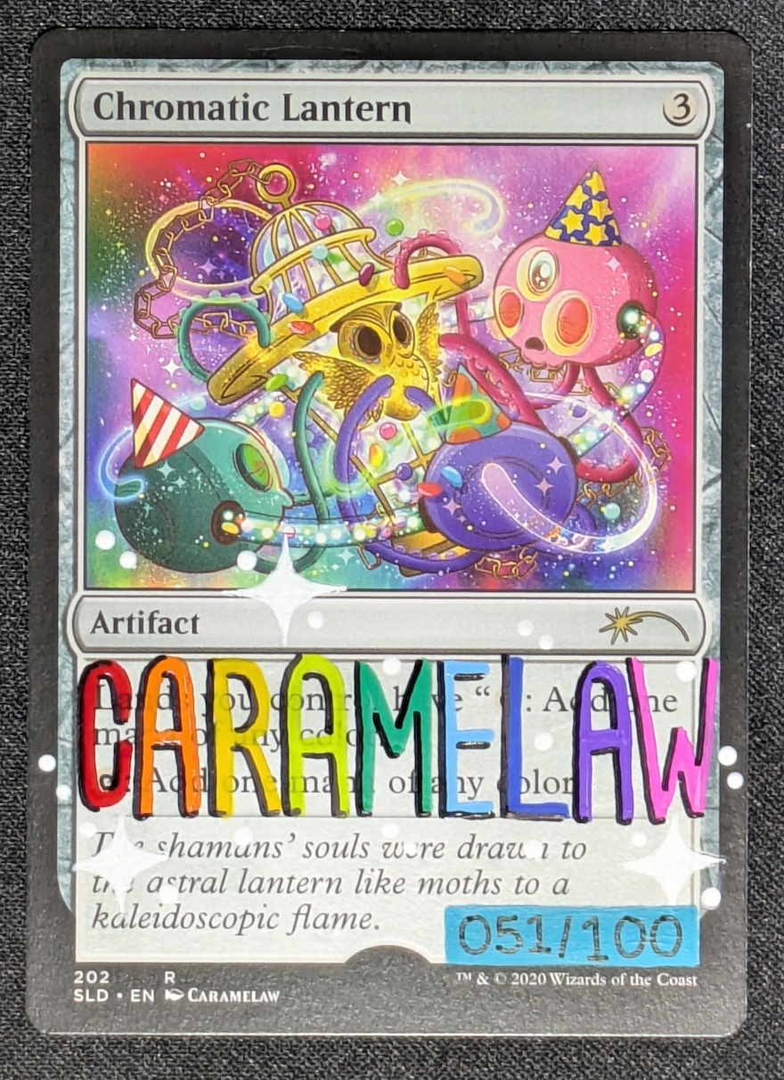 Chromatic Lantern 彩色の灯籠　マスターピース MTG専門店|東京MTG】MTGカード・アート通販サイト
