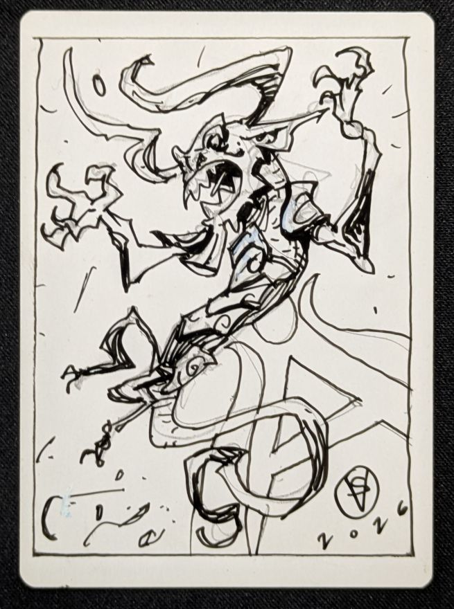 Svetlin Velinov Artist Proof // Nicol Bolas, the Deceiver