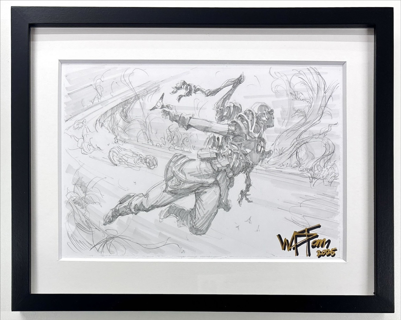 妨害の戦略家（コンセプトスケッチ（プレリミナリースケッチ）A）（Darren Tan）霊気走破より